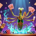 Experience the excitement of TA88 with vibrant casino elements and engaging characters in a lively scene.