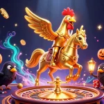 Win big at DN88 with thrilling casino adventures, featuring golden rooster and exciting game elements.