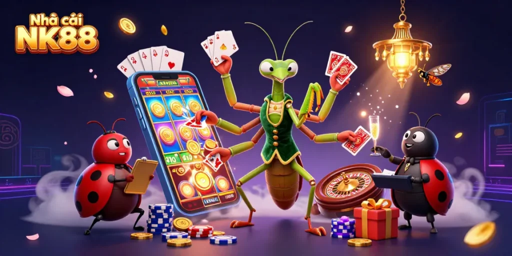 Join the excitement at Nhà cái NK88 with vibrant games, thrilling action, and an engaging casino atmosphere.