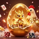 Win big at bet88 with a golden dragon guarding poker chips, surrounded by festive elements.