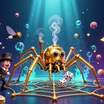 Engage with vibrant lottery action at 11WIN in this dynamic 3D casino illustration.
