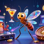 Engage with situs depo 10k featuring a vibrant casino scene with themed characters and dynamic games.