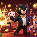Experience thrilling wins at 868vip with a dazzling slot machine and vibrant casino characters.