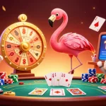 Join the excitement at tải go88 as contestants spin the prize wheel in a vibrant casino atmosphere.