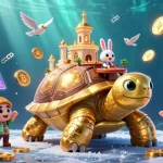da 88 showcases a vibrant casino scene with a golden tortoise and energetic rabbit dealer.