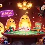 Experience thrilling moments at qq88pro with a lively 3D illustration of glowworms lighting up a gambling cave.