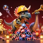 Celebrate winning strategies at SKY88 with vibrant casino-themed 3D animation.