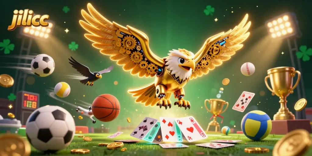 Engage with thrilling betting action on JILICC featuring dynamic sports elements and casino vibes.