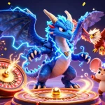Experience thrilling gameplay at fabet with dynamic scenes of winning casino action and captivating game elements.
