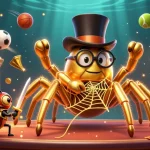 Experience thrilling gameplay at space9 casino with 3D animated characters and slot games.