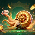 Engage with TR88's thrilling casino action featuring a giant nautilus and glowing ammonite fossils.