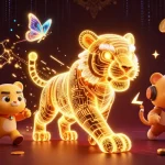 Experience thrilling gameplay with Go8 in an electric digital casino environment.