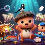 Experience U888's thrilling gaming adventure with vibrant characters and dynamic casino elements.