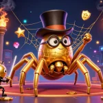 Experience the thrill at hitclub with a dynamic scene featuring enchanting characters in a vibrant casino setting.