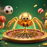 Place bets on the roulette wheel with free credit ewallet and win big in this thrilling casino scene.