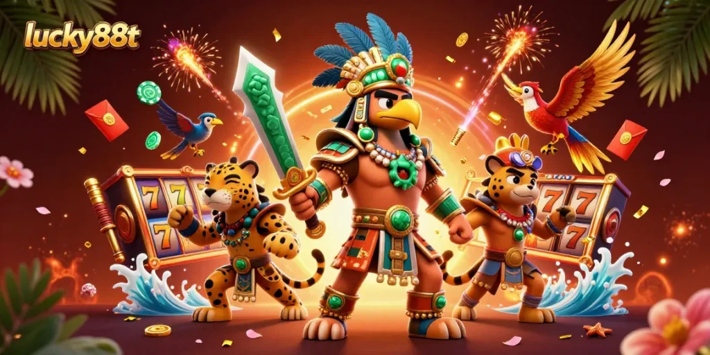 Experience exciting gameplay at lucky88t with vivid casino elements and dynamic characters in 3D.