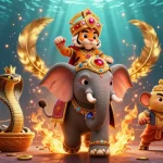 Engage in exciting gambling adventures at sunwin with a vibrant 3D illustration of a jai elephant.
