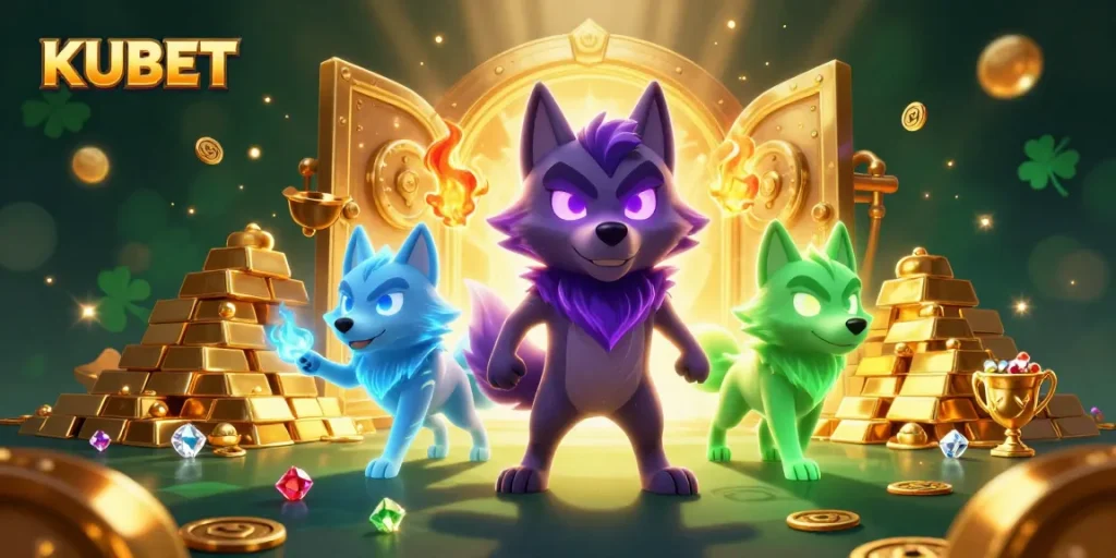 KUBET reveals thrilling gaming adventures with vibrant characters and dazzling treasures.