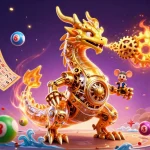 Engage with the thrilling energy of qq88z in this vibrant casino-themed illustration showcasing dynamic lottery elements.