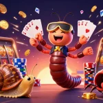 Menangkan peluang di situs slot gacor dengan ilustrasi dealer kasino 3D penuh energi dan detail.