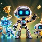 Join the hit club to experience thrilling wins with 3D casino characters in a vibrant gaming scene.
