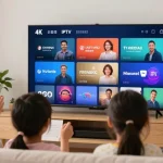 Trusted IPTV UK service provider delivering quality streaming in a local home.