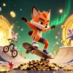 Experience thrilling action with Nhà cái 188BET featuring dynamic characters in a vibrant casino scene.