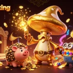 Experience elevated gambling with casinoranking, featuring golden wizard's magic, treasure, and dynamic casino elements.