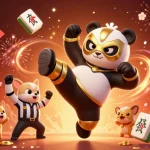 Experience thrilling gaming excitement with pg88 as a panda wrestler kicks off a dynamic celebration.