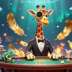 Engage with thrilling features at 789win's vibrant casino scene with high-roller giraffe and energetic monkey valet.