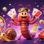 Experience the excitement of w33 casino with lively characters and vibrant gaming elements in a dynamic scene.