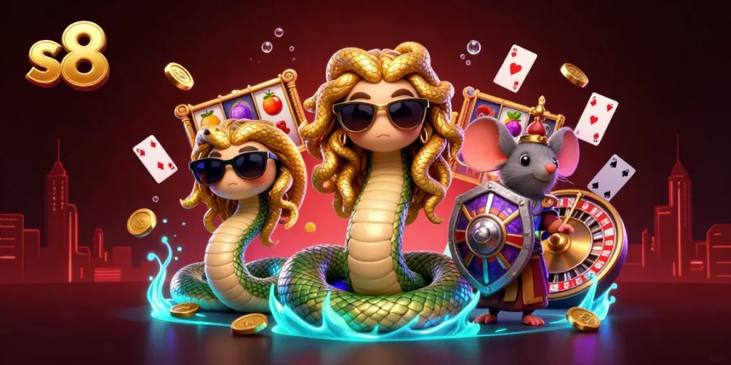 S8 offers a vibrant online casino experience with dynamic games and enticing rewards for players.